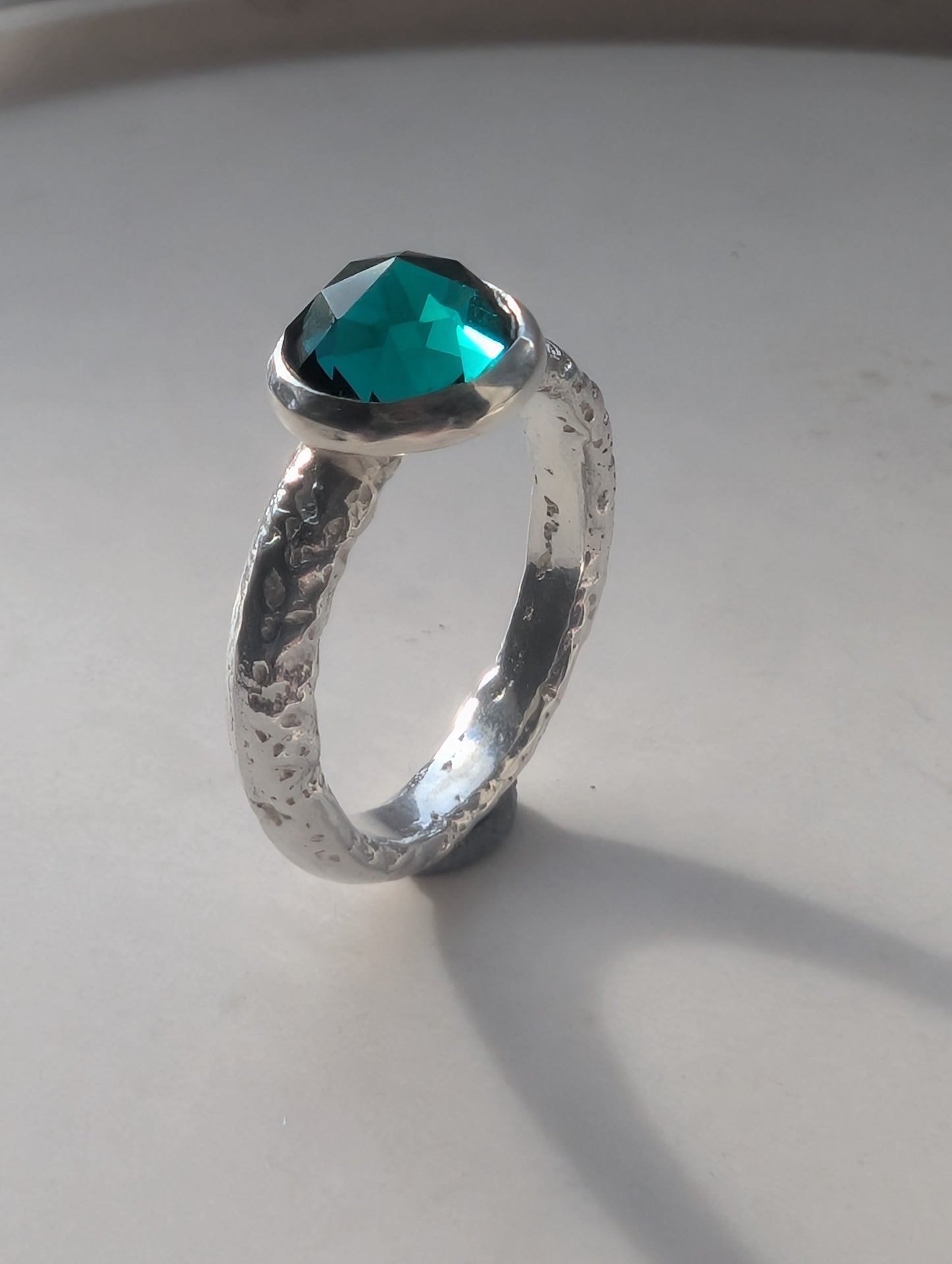 Sea glass ring